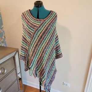 Mimi maternity multicolor Sweater Shawl One Size